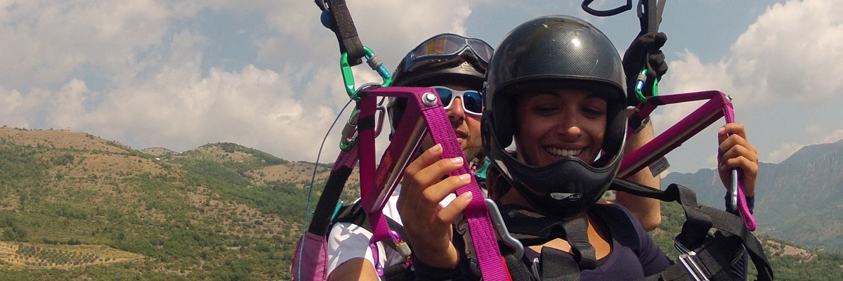vola in parapendio